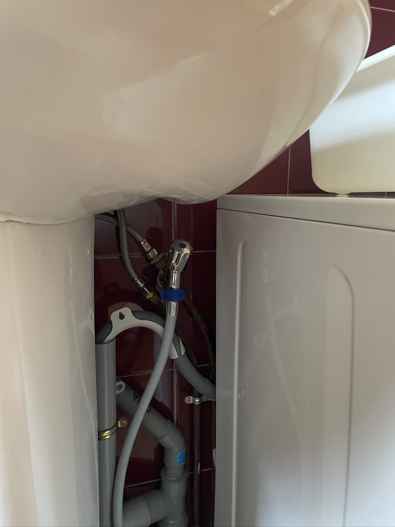 Robinet d'alimentation du lave-linge